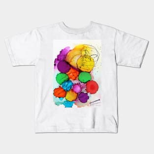 Simply / Simplement (happy art) Kids T-Shirt